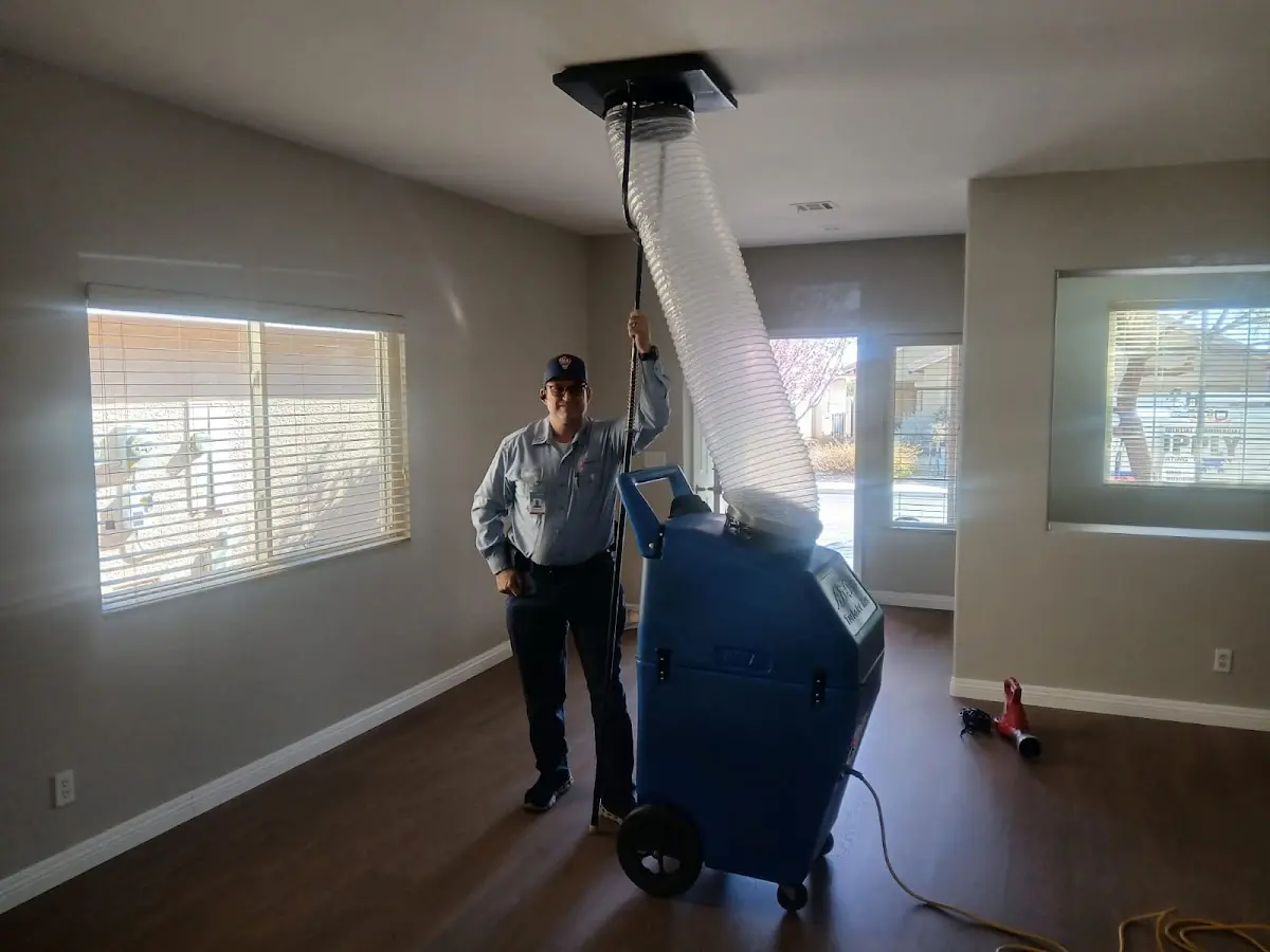 Professional Dryer Vent Cleaning work inside a Rohnert Park home